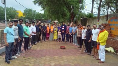 Photo of भाजपा नगर मंडल इटारसी द्वारा कमला नेहरू उद्यान एवं तालाब परिसर में चलाया गया स्वच्छता अभियान