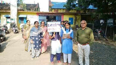 Photo of शासकीय कन्या उच्चतर माध्यमिक शाला पीएम श्री स्कूल से छात्राओं ने निकाली रैली.