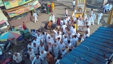 Photo of जैन समाज के पर्यूषण पर्व का समापन हुआ,निकाली गई शोभायात्रा.