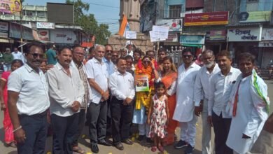 Photo of आमला से मुख्यमंत्री निवास भोपाल जा रही न्याय पदयात्रा इटारसी पहुंची,कांग्रेसियों ने किया यात्रा का भव्य स्वागत.