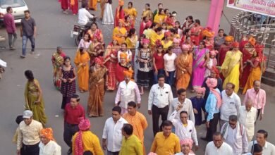 Photo of भगवान सहस्त्रबाहु के पूजन अर्चन के साथ मनाया गया जयंती समारोह,निकली विशाल शोभा यात्रा,पूरे उत्साह के साथ बड़ी संख्या में कलचुरी बंधु हुए शामिल.