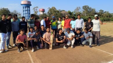 Photo of रेलवे इंस्टिट्यूट मैदान में टेनिस बॉल क्रिकेट टूर्नामेंट का हुआ शुभारंभ.