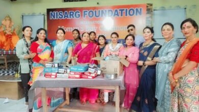 Photo of राष्ट्रीय युवा हिंदू वाहिनी जिला नर्मदा पुरम इटारसी की सभी सदस्यों ने मुस्कान संस्था में होली पर्व मनाया.