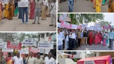 Photo of मतदान प्रतिशत बढ़ाने वार्डों में निकाली गई मतदाता जागरूकता रैली.