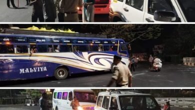 Photo of अधिक किराया वसूलने वाले यात्री वाहनों पर आरटीओ की चालानी कार्यवाही,11 बसों से वसूले 15 हजार 500.