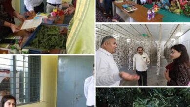 Photo of जिला कलेक्टर ने गूजरवाड़ा एवं डोकरी खेड़ा रेशम प्रक्षेत्र एवं 85 एकड़ के मटकुली शासकीय उद्यान का निरीक्षण किया.