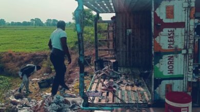 Photo of ग्राम ढाबा कला के पास पिकअप पलटी,आए दिन हो रही है ऐसी घटनाएं.