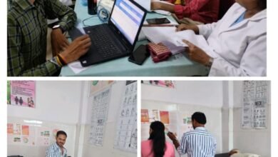 Photo of शासकीय डॉ.श्यामा प्रसाद मुखर्जी हॉस्पिटल में वृद्ध जन शिविर का आयोजन संपन्न .