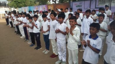 Photo of लक्ष्य क्रिकेट अकादमी द्वारा क्रिकेट प्रशिक्षण कैंप का 23 वा दिवस. आमंत्रित अतिथियों ने अपने उद्बोधन से खिलाड़ियों का हौसला बढ़ाया.