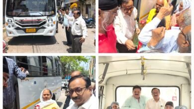 Photo of नमो नमो संगठन द्वारा 26 मई को आयोजित नेत्र शिविर में चयनित ऑपरेशन योग्य मरीजो को माला पहनाकर स्वल्पाहार देकर ऑपरेशन हेतु बस से भोपाल रवाना किया.