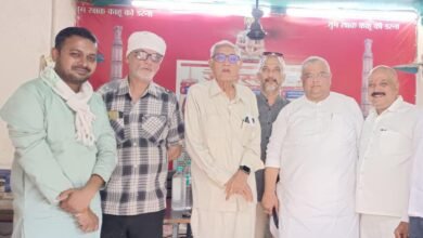 Photo of कांग्रेस के “मौन धरना प्रदर्शन” में शामिल हुए पूर्व विधायक एवं वरिष्ठ कांग्रेस नेता गिरजा शंकर शर्मा,कार्यक्रम उपरांत “इटारसी जयस्तंभ” कार्यालय में हुआ आगमन.