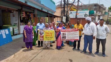 Photo of महिला बाल विकास द्वारा भिक्षावृक्ति की रोकथाम के लिये चलाया जा रहा जागरूकता अभियान,शहर के सभी 34 वार्डो में चल रहा अभियान.