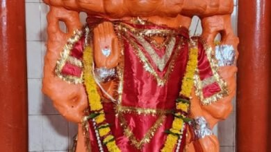 Photo of किरतपुर के समीप 11 मुखी हनुमान मंदिर में श्री अमरीश पटेल डीएसपी एवं परिवार पथरोटा के द्वारा 23 जून आज से अखंड रामायण पाठ प्रारम्भ किया गया है कल प्रातः 11:30  बजे होगा समापन.