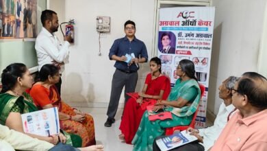 Photo of अग्रवाल आर्थो हॉस्पिटल,विवेकानंद घाट के पास फ्री हेल्थ चेकअप कैंप का आयोजन संपन्न.