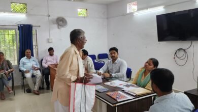 Photo of इटारसी तहसील कार्यालय परिसर में जनसुनवाई का आयोजन संपन्न.