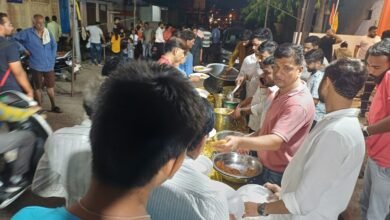 Photo of श्री गणेश प्रतिमा की स्थापना के 1 वर्ष पूर्ण होने पर,इच्छापूर्ति गणेश मंदिर में भंडारे का आयोजन संपन्न हुआ.