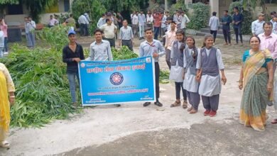 Photo of शासकीय एमजीएम महाविद्यालय इटारसी में राष्ट्रीय सेवा योजना के स्वयंसेवकों के द्वारा श्रमदान कर महाविद्यालय परिसर की साफ सफाई की गई.