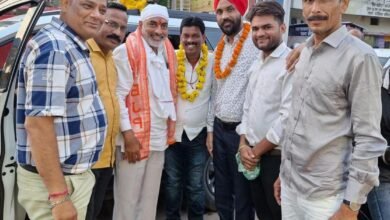 Photo of होशंगाबाद- नरसिंहपुर सांसद मा.दर्शन सिंह चौधरी के इटारसी आगमन पर भाजपा नगर मंडल द्वारा किया गया स्वागत