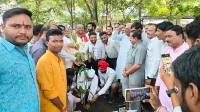 Photo of सांसद दर्शन सिंह चौधरी एवं विधायक डॉक्टर सीतासरन शर्मा द्वारा “एक पेड़ मां के नाम अभियान” के अंतर्गत भारतीय जनता पार्टी के कार्यकर्ताओं के साथ रेस्ट हाउस परिसर में आम,नीम,आवला के पौधे लगाए गए.