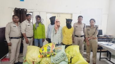Photo of कावड़ मोहल्ला पुरानी इटारसी से चोरी गई मूंग पाँच क्विंटल 21 किलोग्राम कीमती 44285/- रु० की जप्त 4 आरोपी गिरफ्तार.