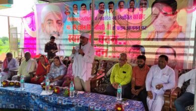 Photo of नयागांव में नवनिर्वाचित सांसद दर्शन चौधरी का हुआ भव्य स्वागत,ट्रेक्टर रैली निकाली, घर घर से हुई पुष्पवर्षा.