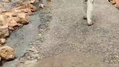 Photo of एमपी के हिल स्टेशन पचमढ़ी-धूपगढ़ नर्मदापुरम मार्ग पर शनिवार रात तेज बारिश के चलते हुई लैंडस्लाइड.