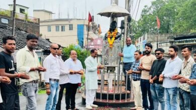 Photo of भारतीय जनता पार्टी नगर मंडल पुरानी इटारसी द्वारा अमर शहीद श्री चंद्रशेखर आजाद जी की जन्म जयंती मनाई गई.