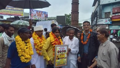 Photo of पार्श्व गायक स्वर्गीय किशोर कुमार के जन्म दिवस पर लगातार 13 वे वर्ष में आयोजित हुआ रोड शो