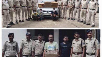 Photo of अंतर राज्य चोर गिरोह के चार आरोपी गिरफ्तार साथ ही ₹9 लाख रुपए कीमती सिगरेट का स्टॉक और घटना में प्रयुक्त एक होंडा सिविक कार जपती की गई.