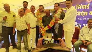 Photo of जल संसाधन विभाग स्पोर्ट्स क्लब के प्रदेश अध्यक्ष भोपाल के मनीष मांडलिक बने.