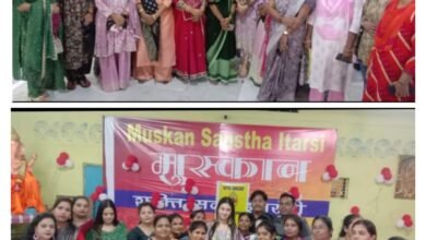 Photo of फिल्म अभिनेत्री ईशा मालवीय ने मुस्कान संस्था आकर बच्चों के साथ समय बिताया ओर डांस किया।