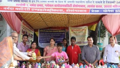 Photo of भविष्‍य निशक्त विशेष विद्यालय के बच्चों ने मिट्टी एवं गोबर से बनाए आकर्षक गणेश प्रतिमाऐं.