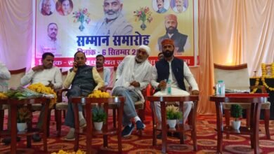 Photo of पंचायत सचिव संगठन जिला नर्मदापुरम के द्वारा माननीय दर्शन सिंह चौधरी सांसद महोदय का द पार्क रिसोर्ट में स्वागत सम्मान समारोह आयोजित किया गया। 