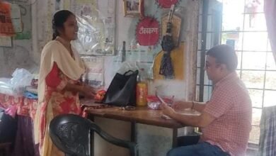 Photo of संभागीय संयुक्त संचालक महिला एवं बाल विकास विभाग द्वारा किया गया आंगनबाड़ी केन्द्रों का निरीक्षण.