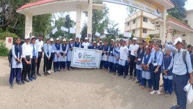 Photo of स्वच्छता ही सेवा अभियान के तहत माय भारत पोर्टल (युवा कार्यक्रम खेल मंत्रालय भारत सरकार)के माध्यम से नर्मदा महाविद्यालय में स्वच्छता ही सेवा 2024 कार्यक्रम आयोजित किया गया.