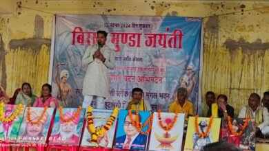 Photo of महान स्वतंत्रता सेनानी एवं जल जंगल जमीन का नारा देने वाले जननायक ‘धरती आबा’ भगवान बिरसा मुंडा जी की 150वीं जयंती पर उन्हें शत्-शत् नमन।