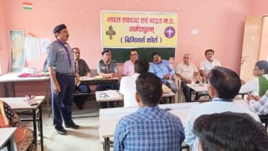 Photo of स्काउट गाइड का एक दिवसीय बिगनर कोर्स पथरौटा में संपन्न.