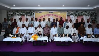 Photo of अखंड राजपूताना सेवा समिति का अधिवेशन 21 सितंबर को नमक रेस्टोरेंट, एलकेजी कॉलोनी में सम्पन्न हुआ।