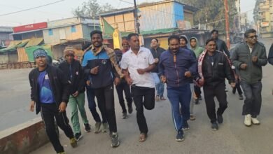 Photo of बजरंग दल ने रन फॉर हेल्थ में दिया स्वस्थ नशा मुक्त भारत का संदेश। जय स्तंभ चौक से होकर श्री राम वाटिका में समापन