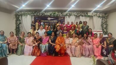 Photo of इनर व्हील क्लब ने घर में काम करने वाली महिलाओं को दिया सम्मान और मंच, “साड़ी से स्वाभिमान” शीर्षक से हुआ आयोजन.