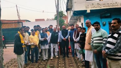 Photo of वार्ड क्रमांक 13 में नाली निर्माण का भूमि पूजन कार्यक्रम संपन्न। 80 मीटर लंबाई 3 लाख की लागत से बनने वाली नाली निर्माण का शुभारंभ.