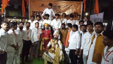 Photo of आज के बौद्धिक युद्ध (Narrative War) में देश का युवा ही है ‘शिवाजी’, शिक्षा और नवाचार है उनकी ‘भवानी तलवार’ – कुणाल,टाइगर वाहिनी ने निकाली भव्य शौर्य यात्रा; जातिवाद मिटाकर हिंदू एकता का दिया संदेश.