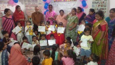 Photo of इटारसी परियोजना अंतर्गत सेक्टर 3 के वार्ड क्रमांक 15 में सामूहिक रूप से 5 से 6 वर्ष के बच्चों की “ग्रेजुएशन सेरेमनी” का आयोजन किया गया