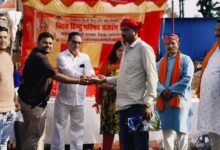 Photo of विश्व हिंदू परिषद ने हनुमान प्रकटोत्सव पर किया भंडारा प्रसादी   बजरंग दल ने मंदिर में की हनुमान चालीसा पाठ महाआरती 